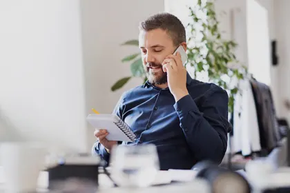 Prendre l’appel des clients